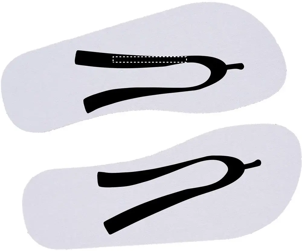 Print position: Left - area for pad printing
