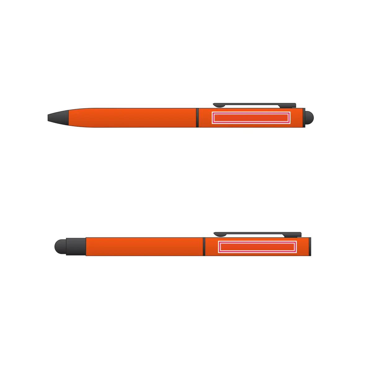 Print location: CELEBRATION set orange - Pen and rollerball body