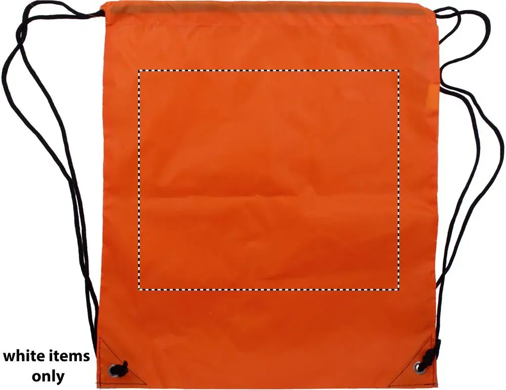 Print position: back – white section