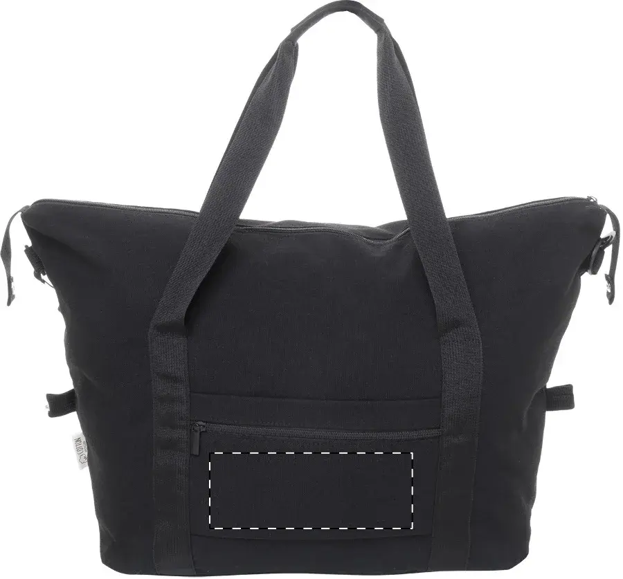 Print position: Front - below the zip