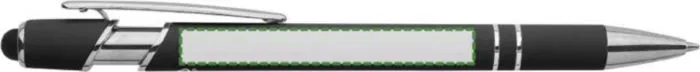Print position: Beside the clip, for left-handed use