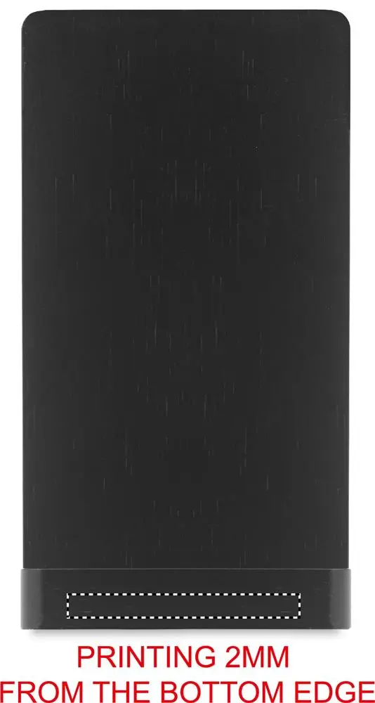 Print position: Bottom - front