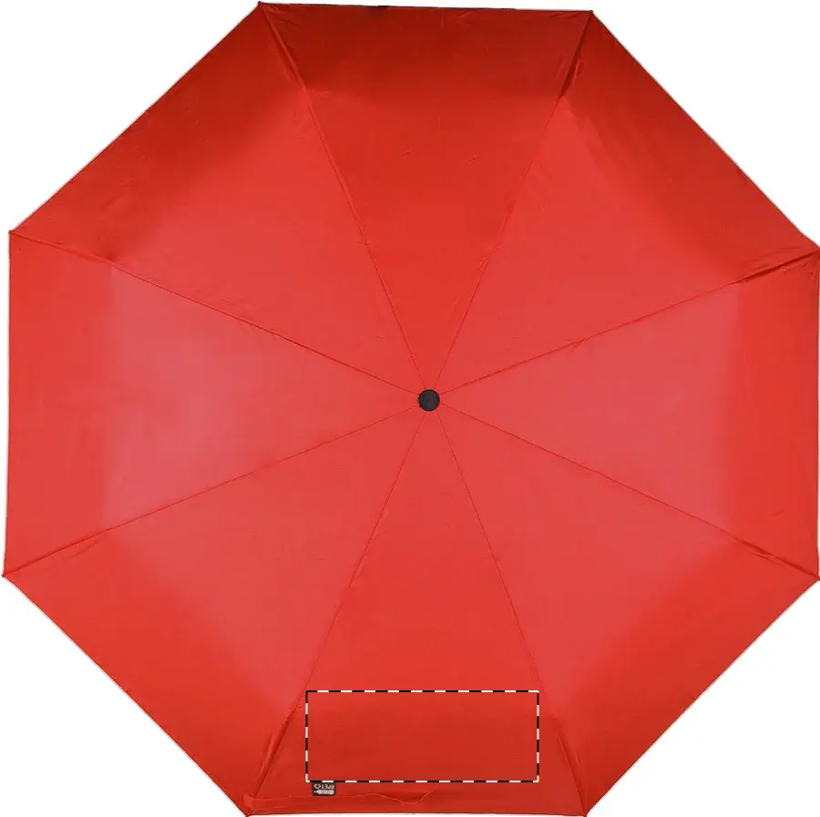 Print position: panel 1 – with a fastening strip (panels numbered clockwise)