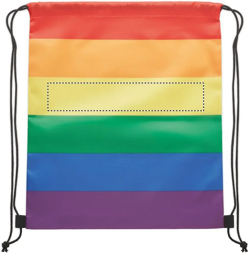Print position: Yellow section – strap