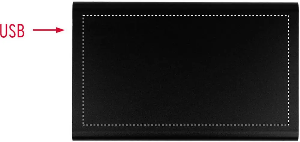 Print position: lower section - area for digital printing