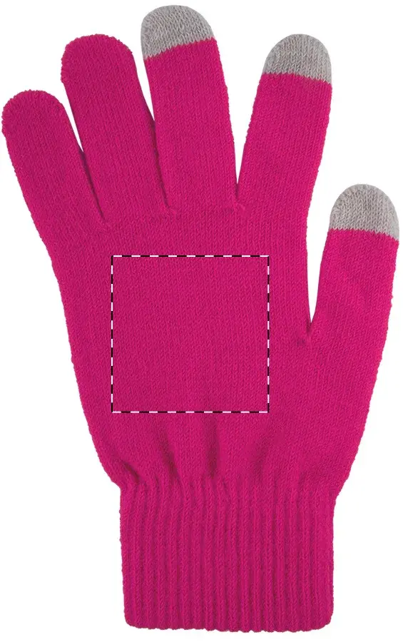 Print position: Left glove