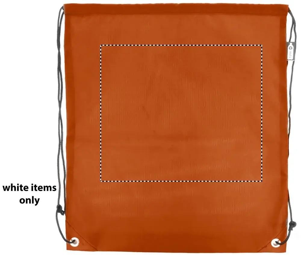 Print position: front – white section
