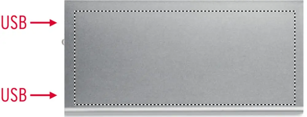 Print position: lower section - area for digital printing