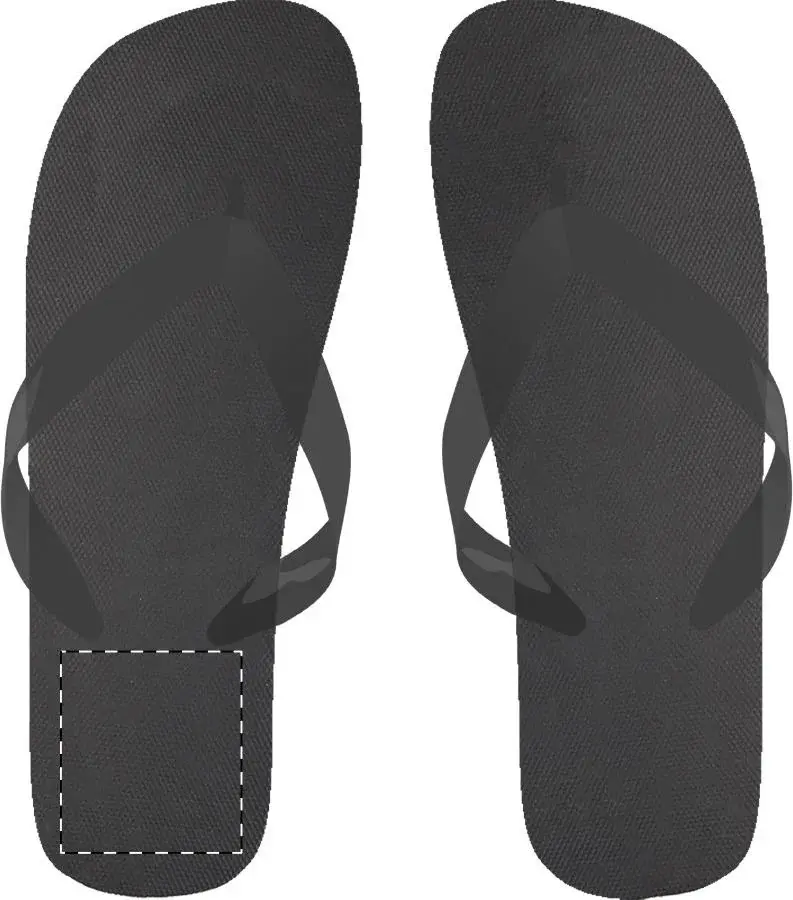 Print position: Left sole - under the heel