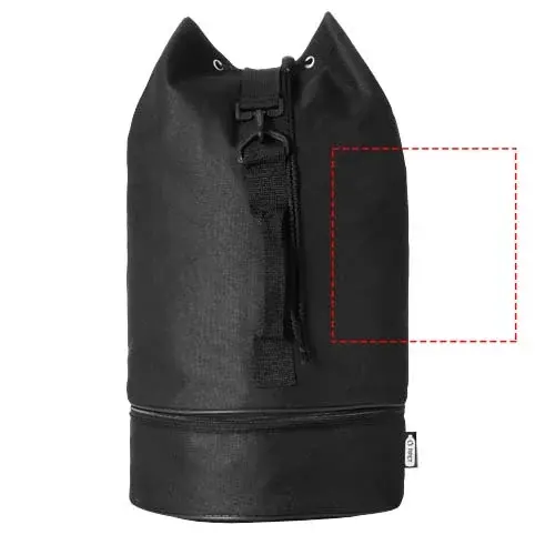 Print position: to the right of the handle
