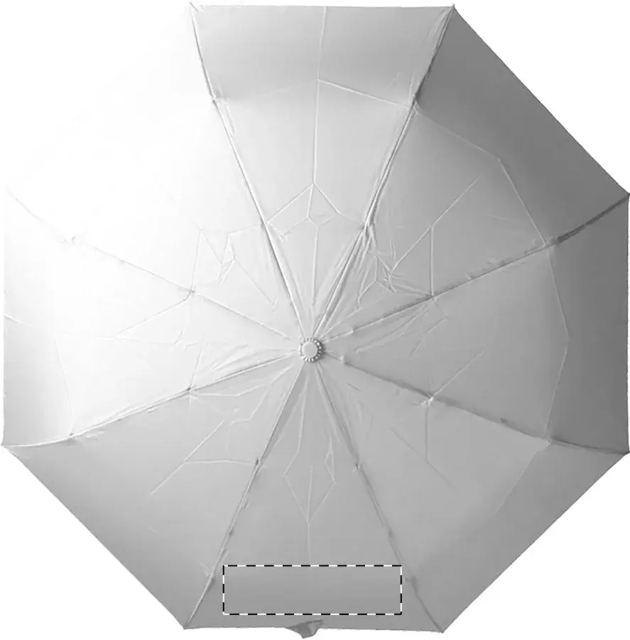 Print position: panel 1 – with a fastening strip (panels numbered clockwise)