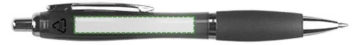 Print position: Beside the clip, for left-handed use