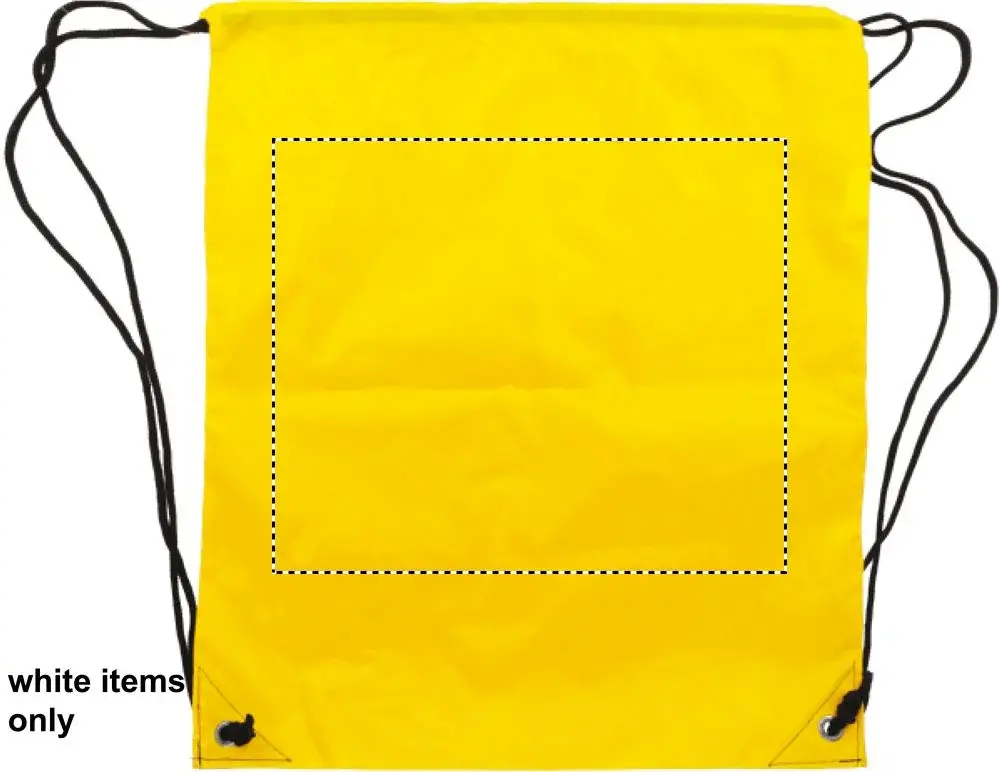 Print position: back – white section