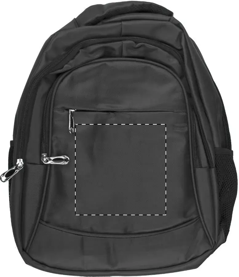 Print position: Front - below the zip