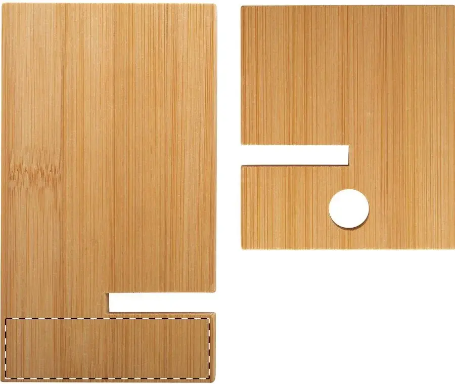 Print position: front – lower section