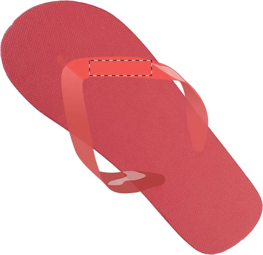 Print position: Right flip-flop - right strap