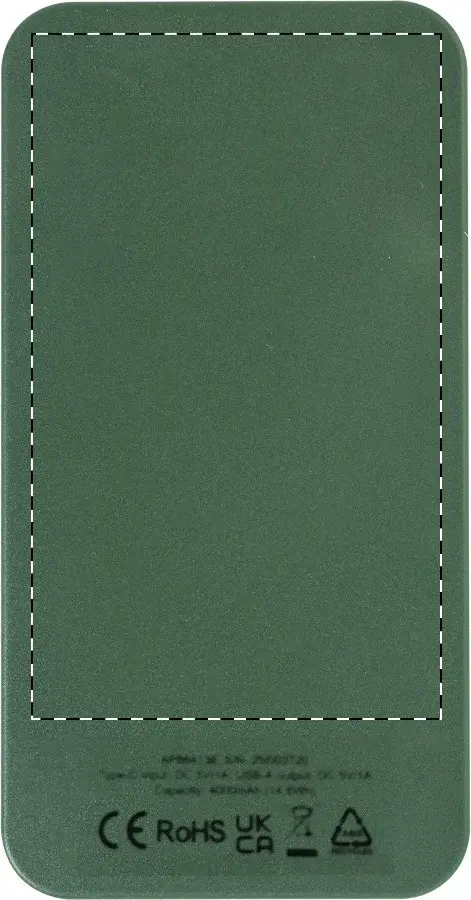 Print position: Back