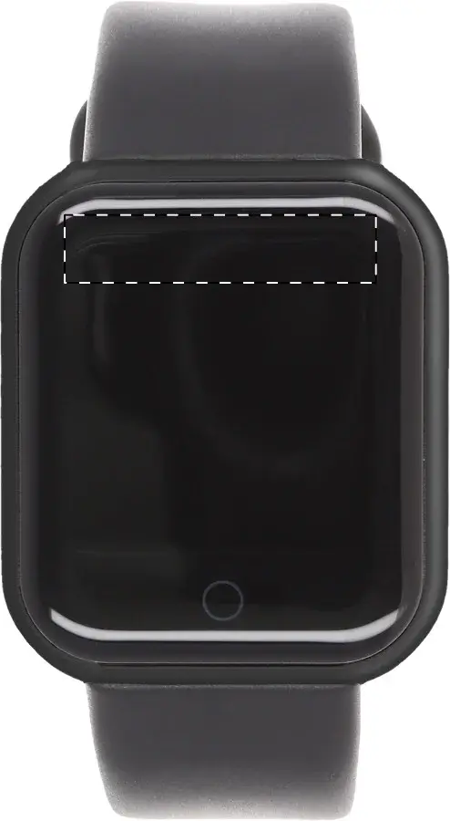 Print position: Above the display