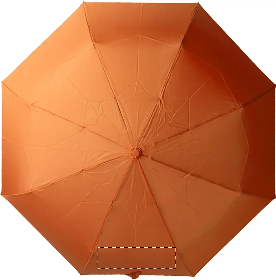 Print position: panel 1 – with a fastening strip (panels numbered clockwise)