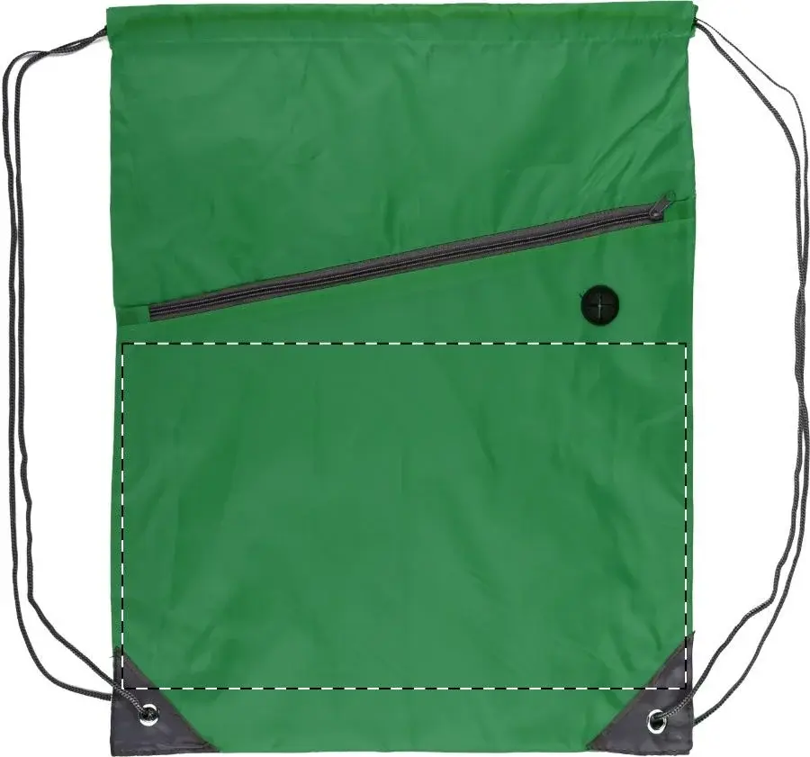 Print position: Front - below the zip
