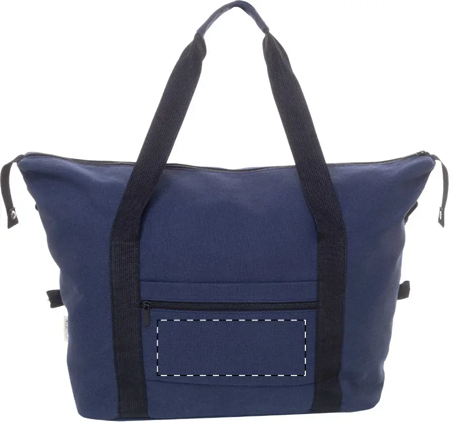 Print position: Front - below the zip