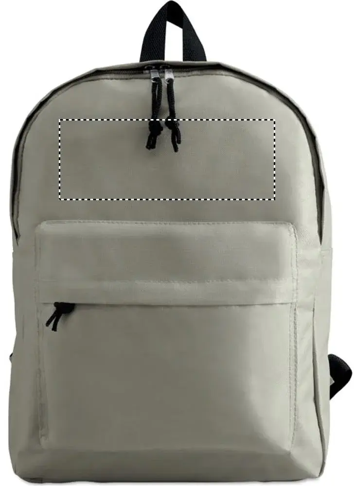 Print position: front above the pocket