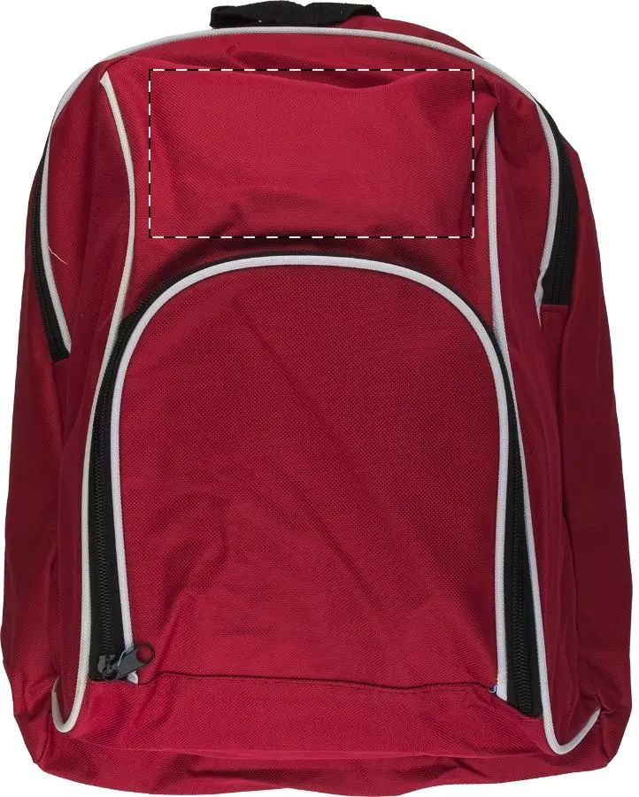 Print position: above the pocket
