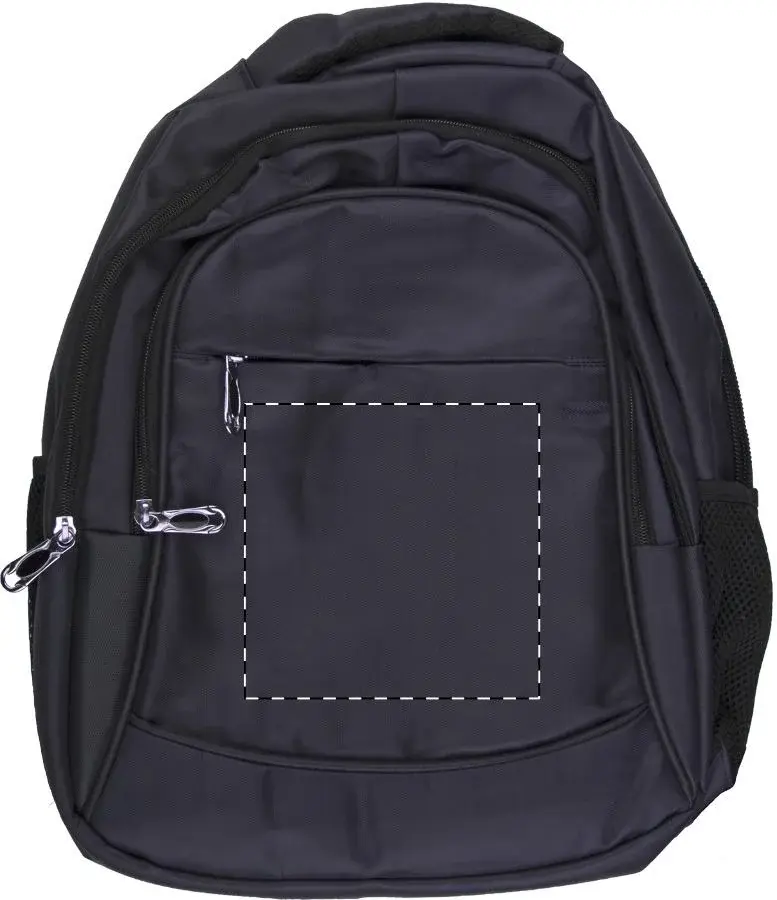 Print position: Front - below the zip