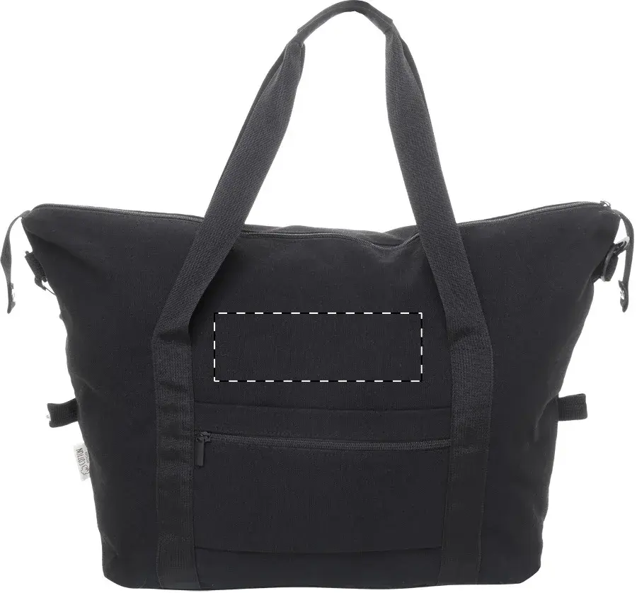Print position: Front - above the zip