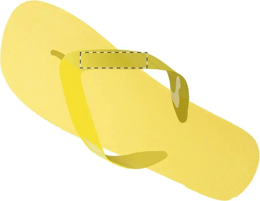 Print position: Left flip-flop - right strap