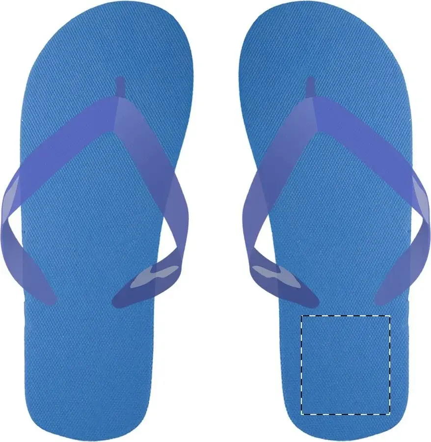 Print position: Right sole - under the heel