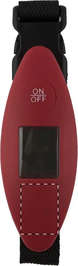 Print position: Below the display