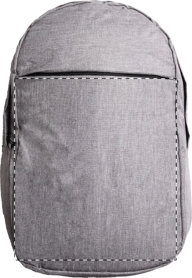 Print position: Below the zip