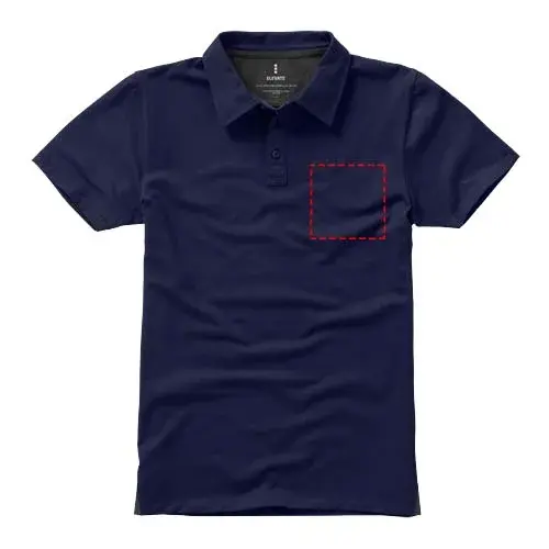 Print position: left chest