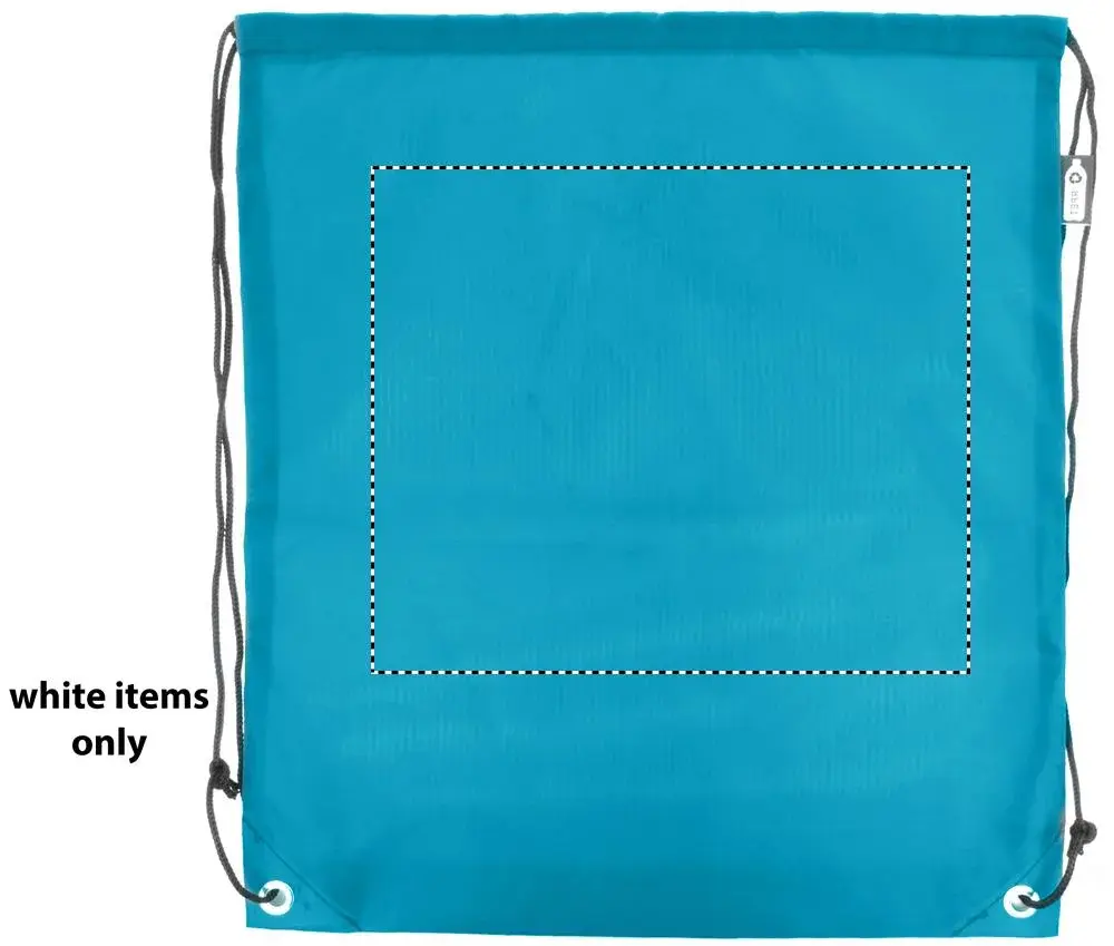 Print position: front – white section