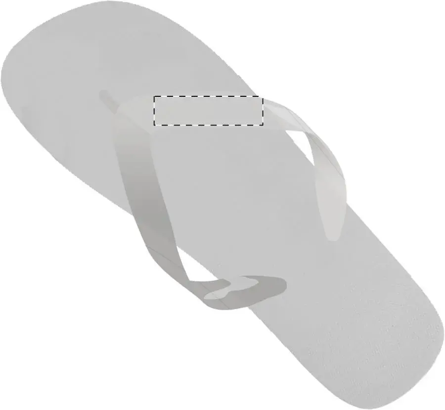 Print position: Right flip-flop - right strap