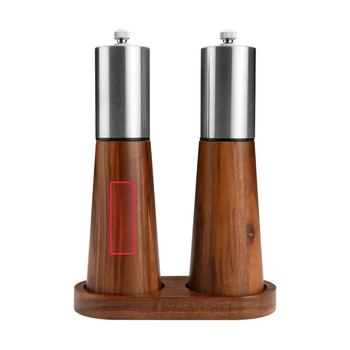Print location: OGANO - lower wooden part of the grinder