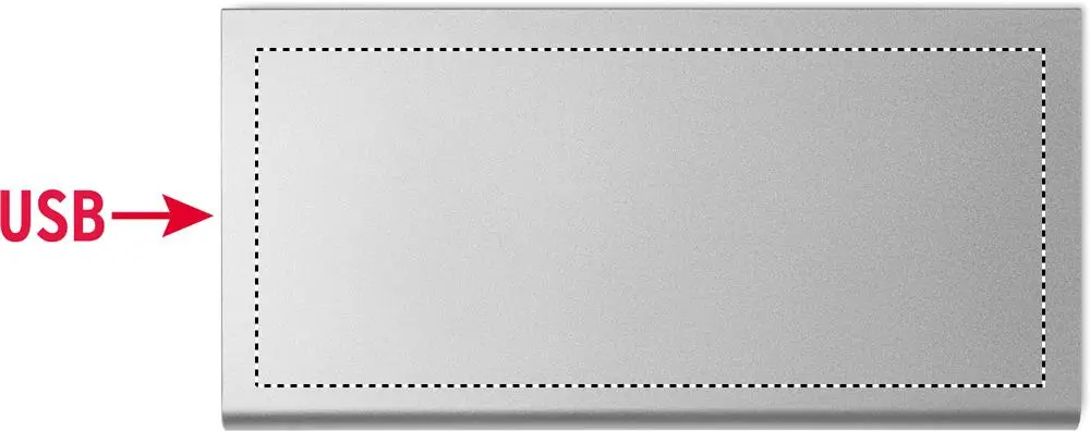 Print position: lower section - area for digital printing
