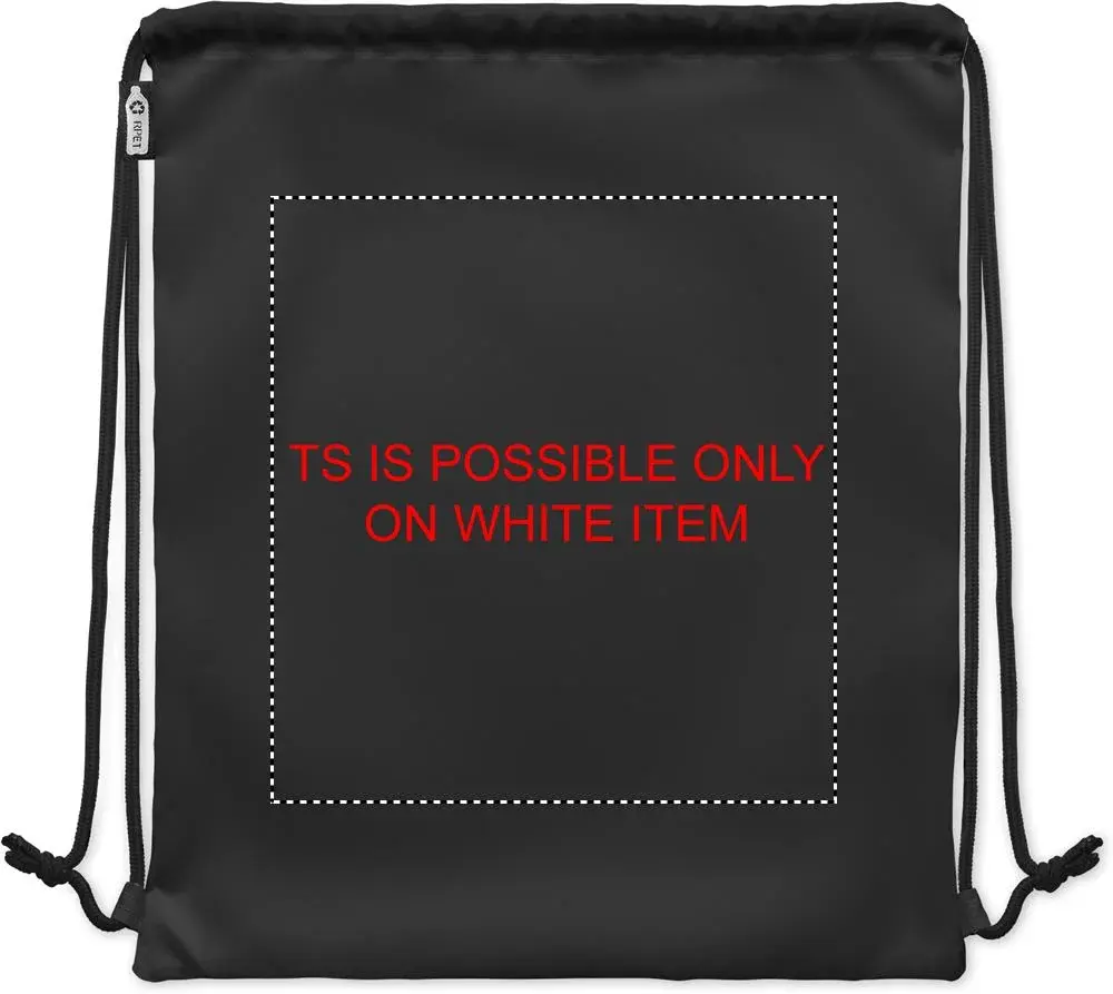 Print position: back – white section