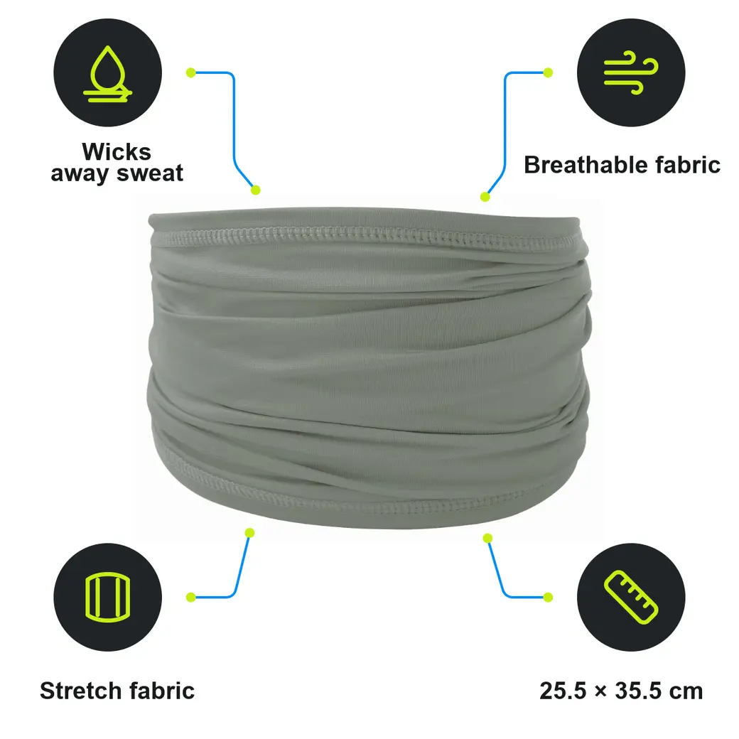 Infographic: SCHWARZWOLF JERRY Multifunctional scarf, grey