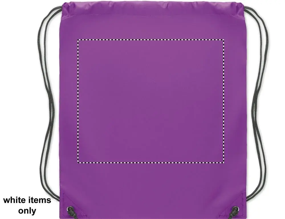 Print position: back – white section