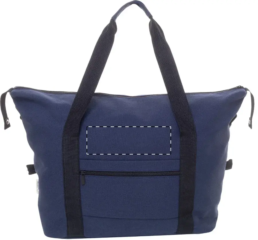 Print position: Front - above the zip