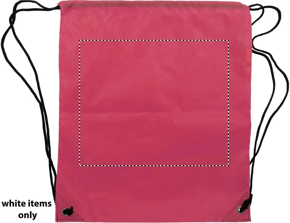 Print position: back – white section