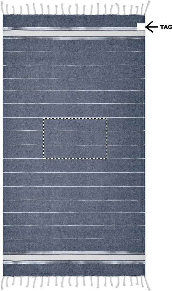 Print position: Towel - centre - back