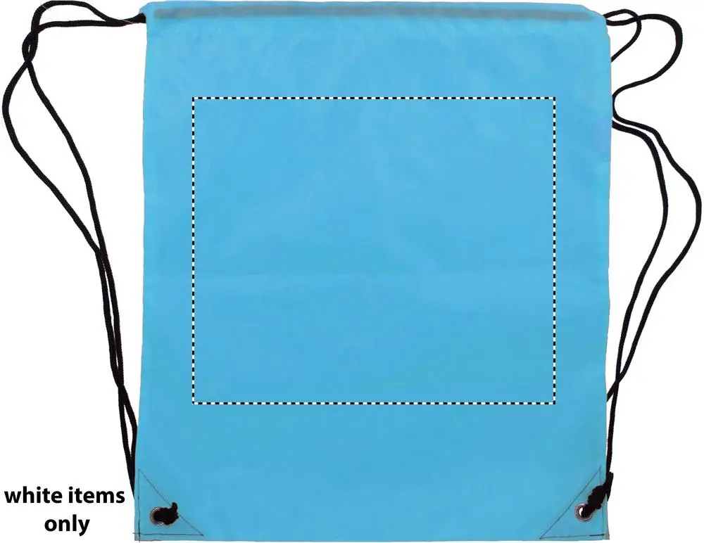 Print position: back – white section