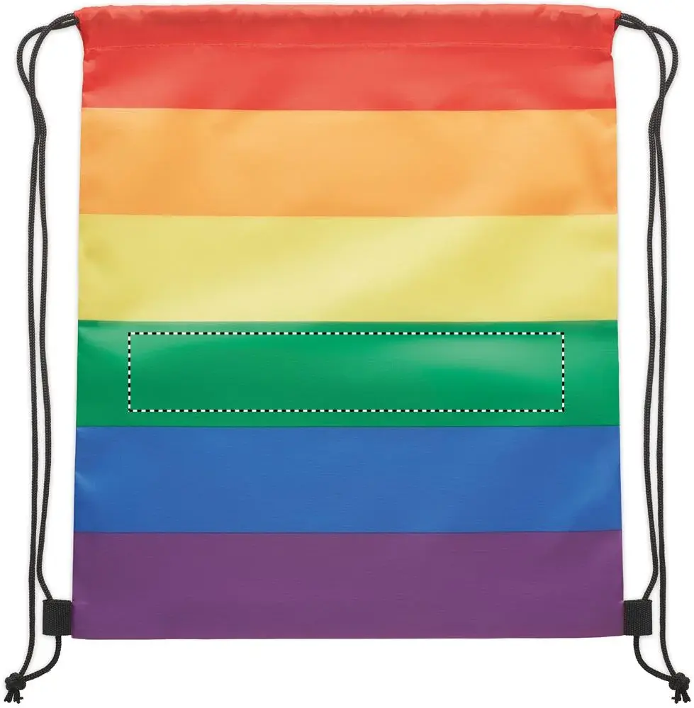 Print position: Green section – strap