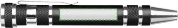 Print position: Beside the clip, for left-handed use