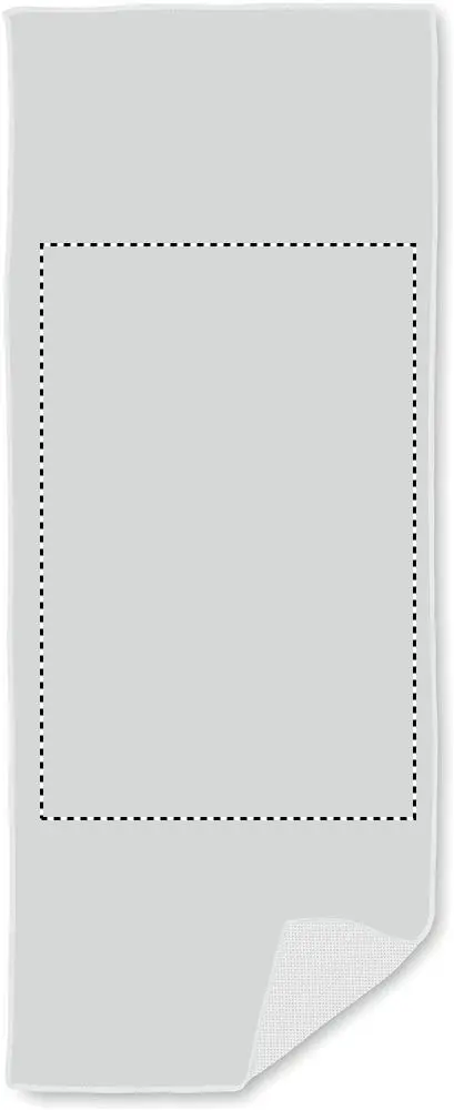 Print position: Towel - back - smooth section