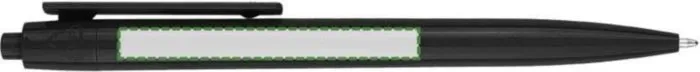 Print position: Beside the clip, for left-handed use