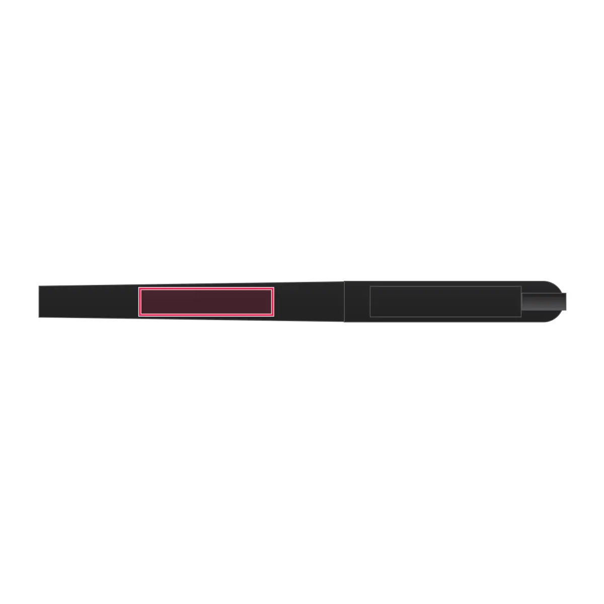 Print placement: HARMONY – Smooth section of the rollerball body
